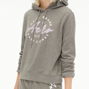 aeropostale cropped hoodie